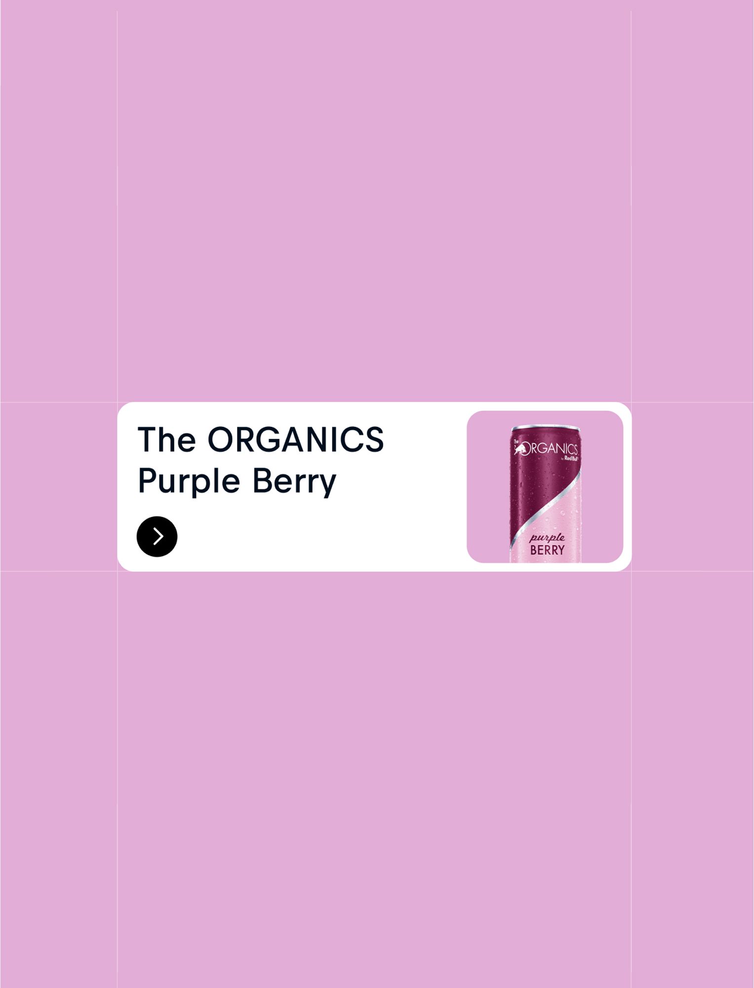 The organics by Red Bull Website Mockup